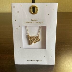 Kohl's Gold Capricorn Necklace
